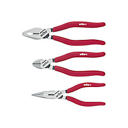 Wiha Zangen Set Classic Kombi-, Flachrundzange, Seitenschneider 3-tlg.