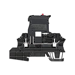 Borne de fusible, connexion à vis, isolateur de fusible, pour connecteur croisé enfichable, une extrémité sans connecteur, connexion à vis 1162960000