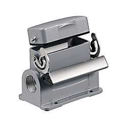 Taille 2 : Simple verrou (levier latéral sur la base) / raccord de cloison (traversant) 1901040000