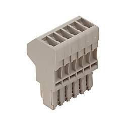 Fiche mâle (borne), connexion à vis 1438240000