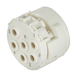 Insert de contact (connecteur circulaire), insert, prise, M23 1170090000