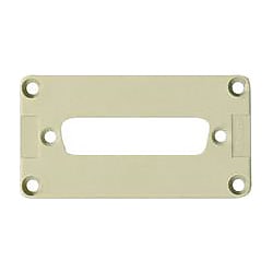 Plaque d'adaptation pour connecteur industriel 1666220000