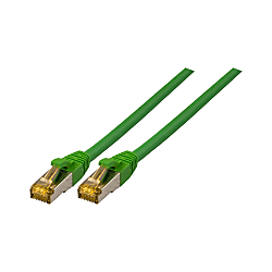 Câble de brassage UltraFlex Cat.6A S / FTP LSOH - vert 1842-5.0M-UF