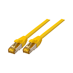 Câble de brassage UltraFlex Cat.6A S / FTP LSOH - jaune
