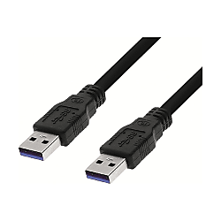 Câble USB 3.0, A mâle / A mâle - noir 4222-3.0M
