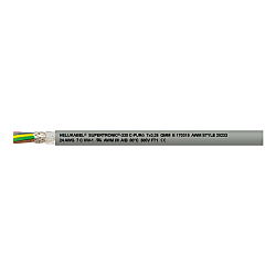 Câble pour chaîne porte-câbles PUR, TMPU UL CSA résistant aux UV sans halogène SUPERTRONIC 330 C PURÖ 49799/500