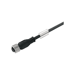Câble adaptateur pour capteur-actionneur (assemblé), une extrémité sans connecteur, M12, câblage double, prise droite 1106800500