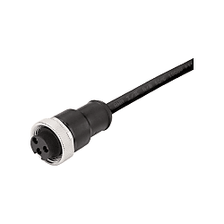 Câble de capteur-actionneur  (assemblé), une extrémité sans connecteur, 7 / 8", prise droite 1292140200