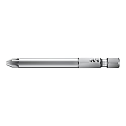 Wiha Bit Set Professional 50 mm Pozidriv (PZ1) 2 pcs 1/4" E6,3 dans un coffret