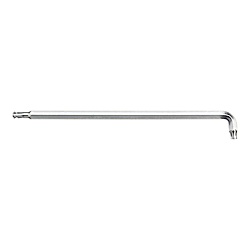 Wiha Clé mâle TORX® à tête sphérique avec jambe courte, argent titane
