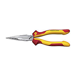 Wiha Pince demi-ronde Professional electric avec taillant forme droite