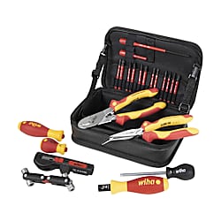 Wiha Jeu d'outils d'installation de borne de recharge 23 pièces, trousse fonctionnelle comprise