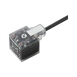 Cavo per valvola (assemblato), connettore su un lato - spina valvola, design A 1435450150