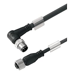Cavo sensore-attuatore (assemblato) , cavo di collegamento, M12 / M12 1071990150
