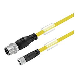 Cavo sensore-attuatore (assemblato) , cavo di collegamento, M12 / M8 1093090500