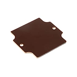 Piastra di montaggio (alloggiamento), lamiera d'acciaio, zincata, argento 9510570000