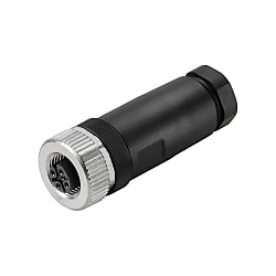 Connettore dritto femmina (presa) M12