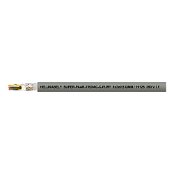 Cavo per catena portacavi in PUR, TMPU schermato resistente a raggi UV senza alogeni SUPER PAAR TRONIC C