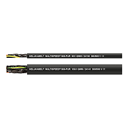 Cavo per catena portacavi in PUR, TMPU resistente ai raggi UV senza alogeni MULTISPEED 500