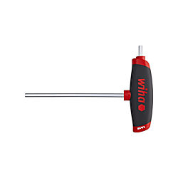Wiha Chiave a brugola con impugnatura a T ComfortGrip, Esagonale con lama laterale, cromatura opaca