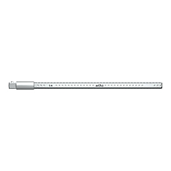 Wiha Lama di ricambio SYSTEM 6, Adattatore quadro da 1/4" per inserti per bussole