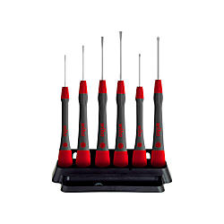 Wiha Set di giravite di precisione PicoFinish®, A taglio