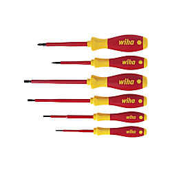 Wiha Set di giravite SoftFinish® electric, A taglio
