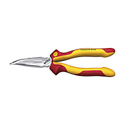 Wiha Pinza a becchi mezzitondi, Professional electric, Con tagliente, forma curva, circa 40°