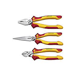 Wiha Pinze set Industrial electric, Pinza universale, pinza a becchi mezzitondi