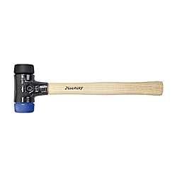Wiha Mazzuola Safety, semimorbida/semimorbida, Con manico di hickory, testa battente rotonda