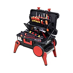Wiha Set valigetta portautensili XXL 4 electric 80 pz., con valigetta