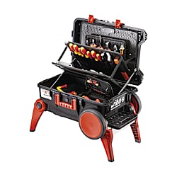 Wiha Set valigetta portautensili XXL III electric 106 pz. in custodia