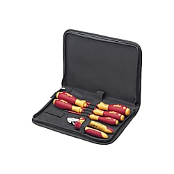 Wiha Set di utensili da elettricista, Giravite, tronchese 7 pz. con custodia a libro