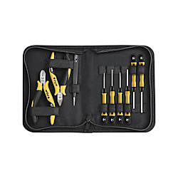 Wiha Set di utensili ESD, Pinze, giravite, pinzetta 10 pz., con custodia a libro