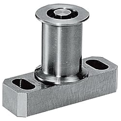 Strip guide roller sets / block form / roller with plain bearing / tool steel