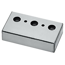 Slide plates / steel / dowel pin hole