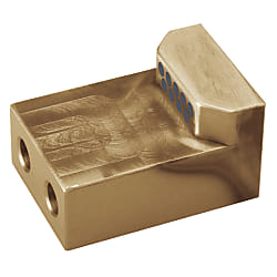 Slide guides / forced return / guide blocks / 1 sliding surface / copper alloy / solid lubricant / CKFW