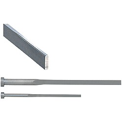 Precision flat ejector pins / head shape selectable / HSS / position rounding selectable / dimensions configurable