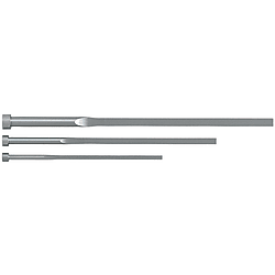 Flat ejector pins / head shape selectable / EN 1.3343 Equiv. / length Configurable
