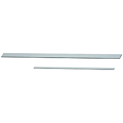 Flat ejector pins / blank / HSS / caulked / length configurable / large version