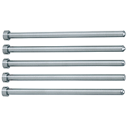Straight Center Pins With Tip Processed -High Speed Steel SKH51/Shaft Diameter (P) Designation (0.01mm Increments) Type-