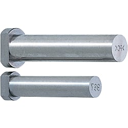 Core pins / cylindrical / with head / HSS / D, L 0.01mm / front side recessed engraved / inscription selectable