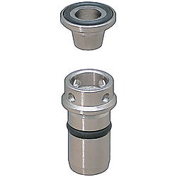 Vacuum extractors / steel / nickel-plated / dimensions selectable