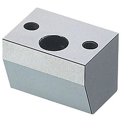 Core lock stopper blocks / wedge-shaped / internal thread / inclined bolt mounting / full groove embedding