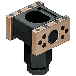 Holder for inclined posts / loose core / adjustable / sliding / oil-free SCZAP30