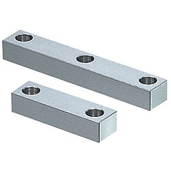 Sliding guide rails / steel / oil groove selectable / hole spacing selectable / dimensions configurable