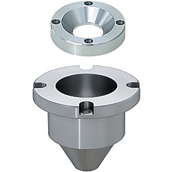 Sprue bushes with centring flange / material selectable / positioning cone / set