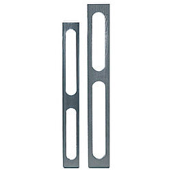 Auszugssperren für Formplatten / 2 Langlöcher / Abstand wählbar