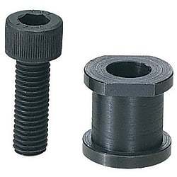 Screw sleeves for tension links / two-sided collar / steel / black oxided / dimensions selectable LKT20-18