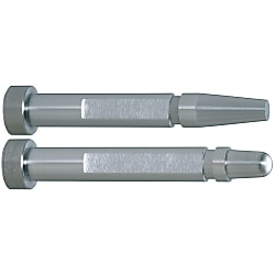 Tiges noyau pour contour / cylindrique / HSS, acier à outils / D 0,005, L 0,01mm / Purge gazeuse / forme frontale au choix